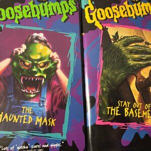 Goosebumps VCR tapes